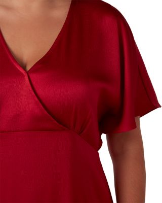 Artemis Satin Midi Dress