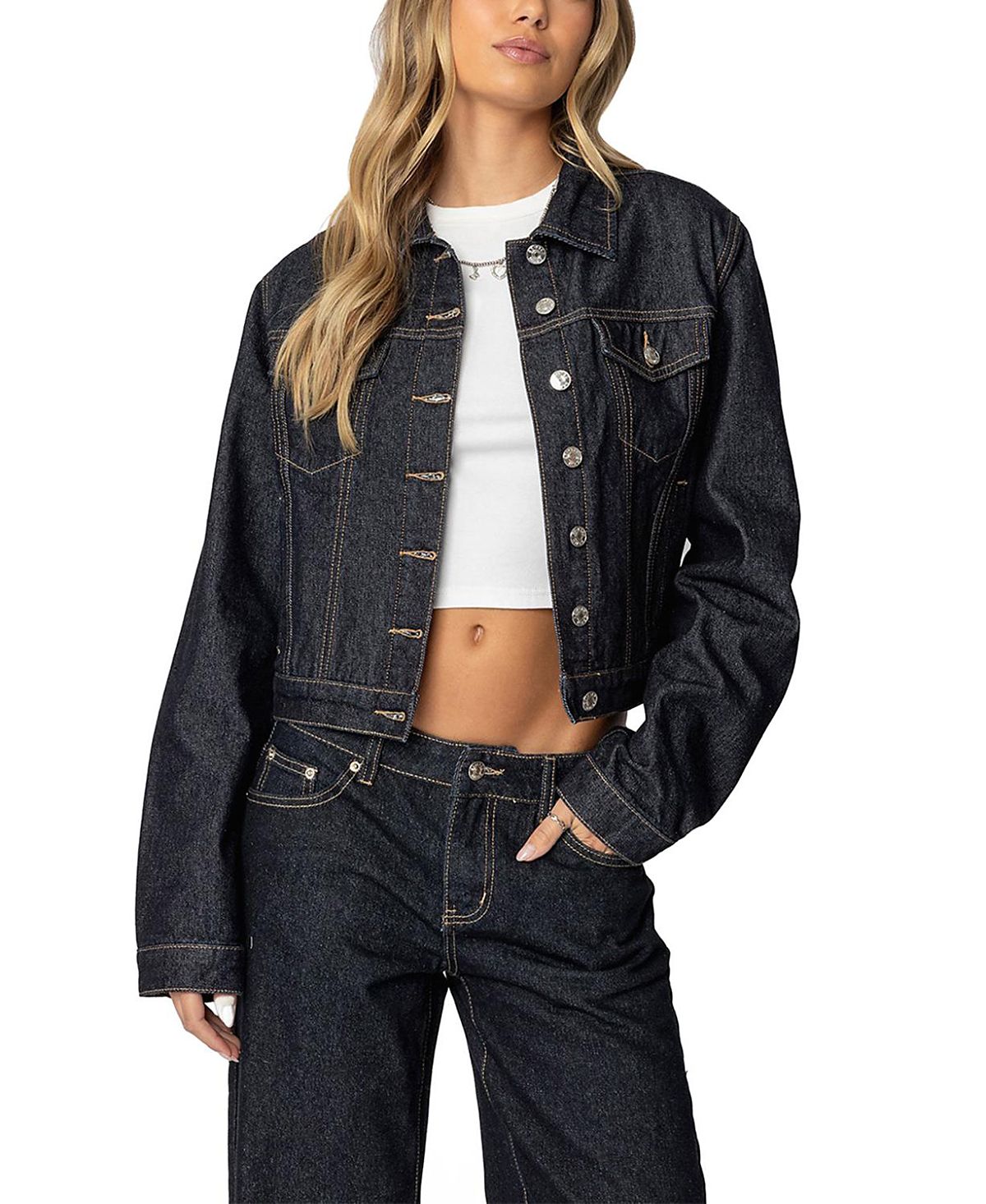 Edikted Barb Denim Jacket