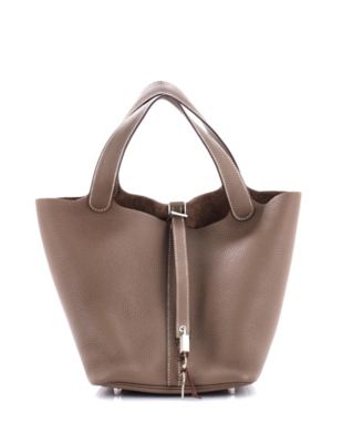 Pre-Owned HERMES Mm Picotin Lock Bag Clemence