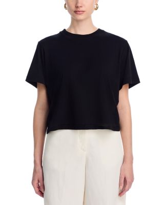 Haley Crop Boxy Tee- Exclusive