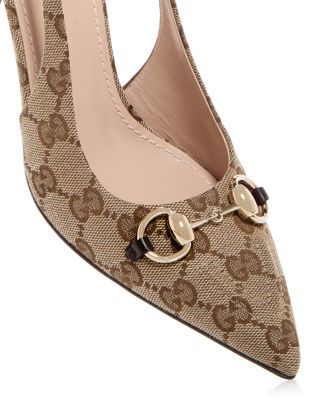 Women&#39;s Horsebit Slingback Pumps