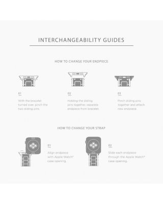 Ballet Pink Leather Bracelet Band for Apple Watch&reg;, 38-49mm