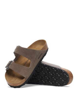 Men's Arizona Sandals in Gray Suede