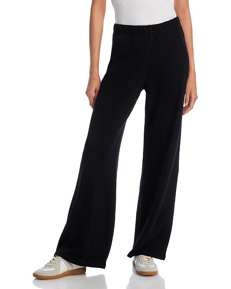 Aqua Melody Wide Leg Sweatpants - Exclusive In Black