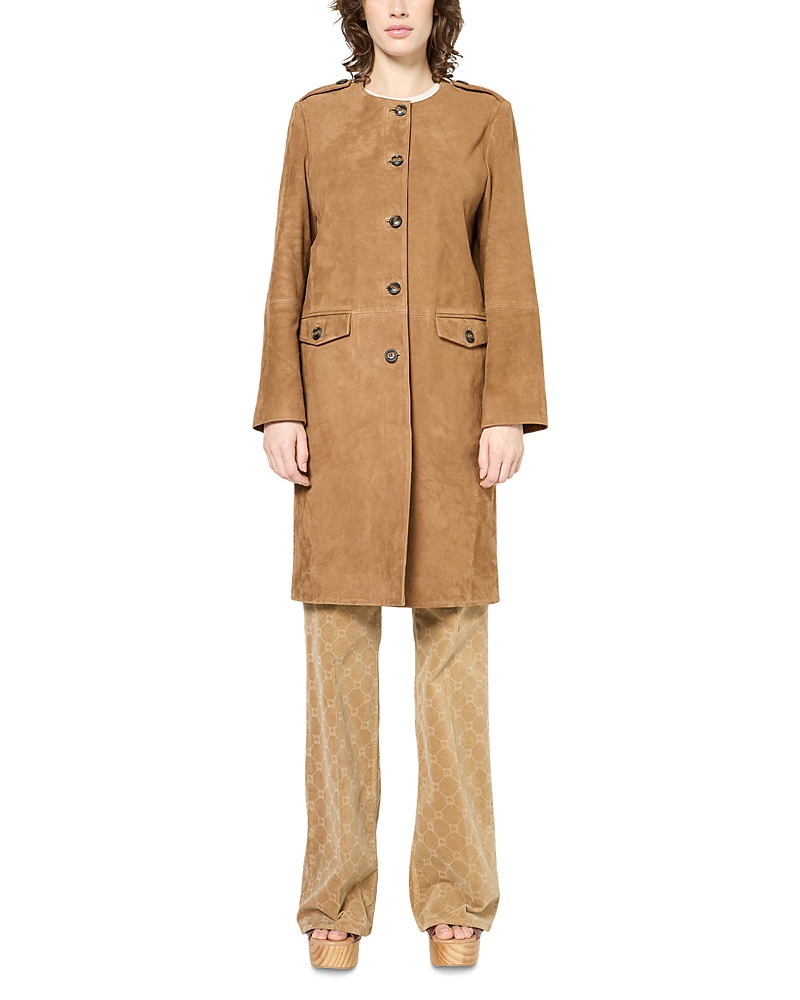 GERARD DAREL ROSITA SUEDE COAT
