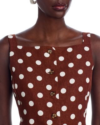 Joan Button Front Top