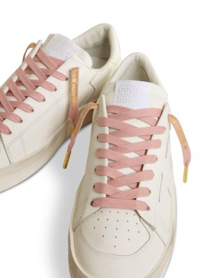 Unisex Pink & Gold Tone Sneaker Lace Kit