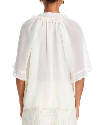 Monaco Ruffled Blouse