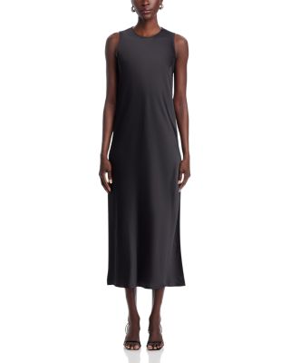 Satin Sleeveless Dress