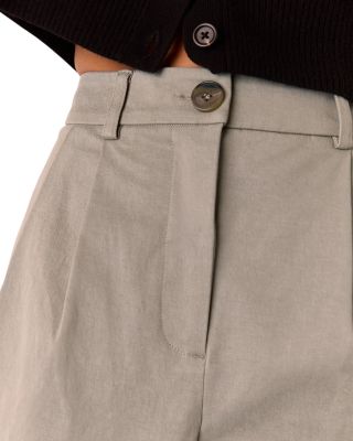 Petites Bethany Barrel Leg Trousers