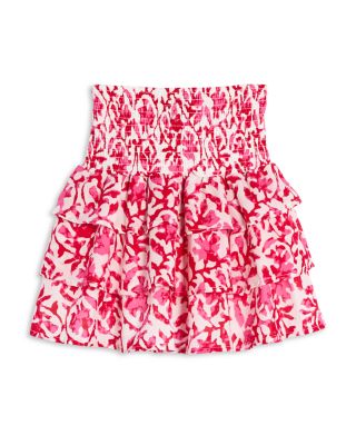 Girls' Tiered Floral Skirt, Little Kid, Big Kid - Exclusive