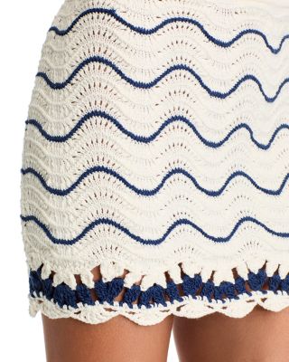 Catania Scalloped Crochet Skirt