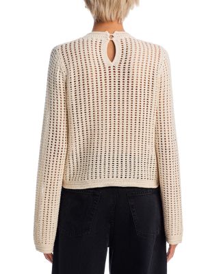 The Crochet Crewneck Sweater