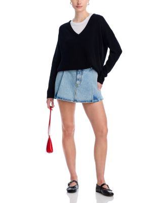 The Pleated Mini Skirt
