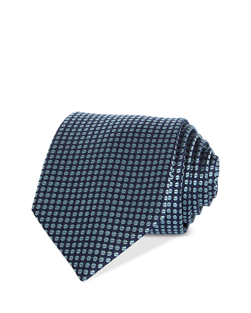 The Men's Store At Bloomingdale's Silk Classic Geometric Tie - Exclusive In Navy/mint
