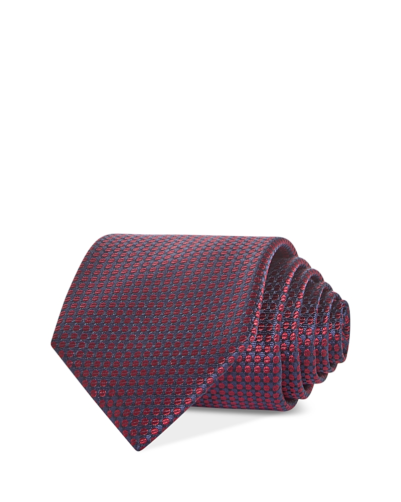The Men's Store At Bloomingdale's Silk Classic Geometric Tie - Exclusive In Navy/red