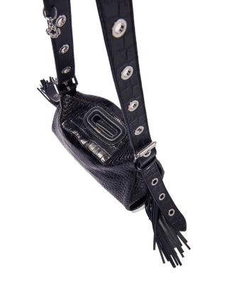Miss M Mini Embossed Leather Bag