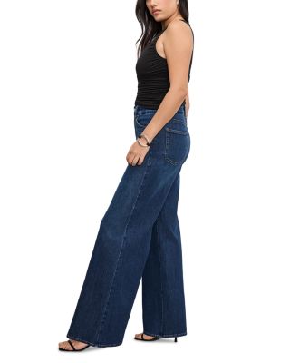 Good Waist Palazzo Jeans in Indigo 