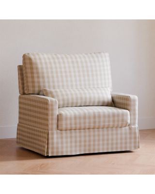 Crawford Pillowback Chair and a Half Comfort Swivel Glider