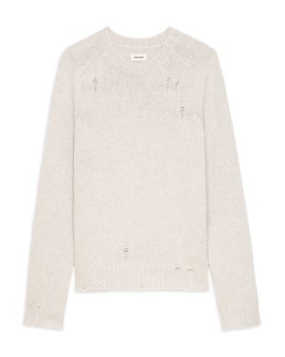Jordan Merino Wool Destructed Sweater