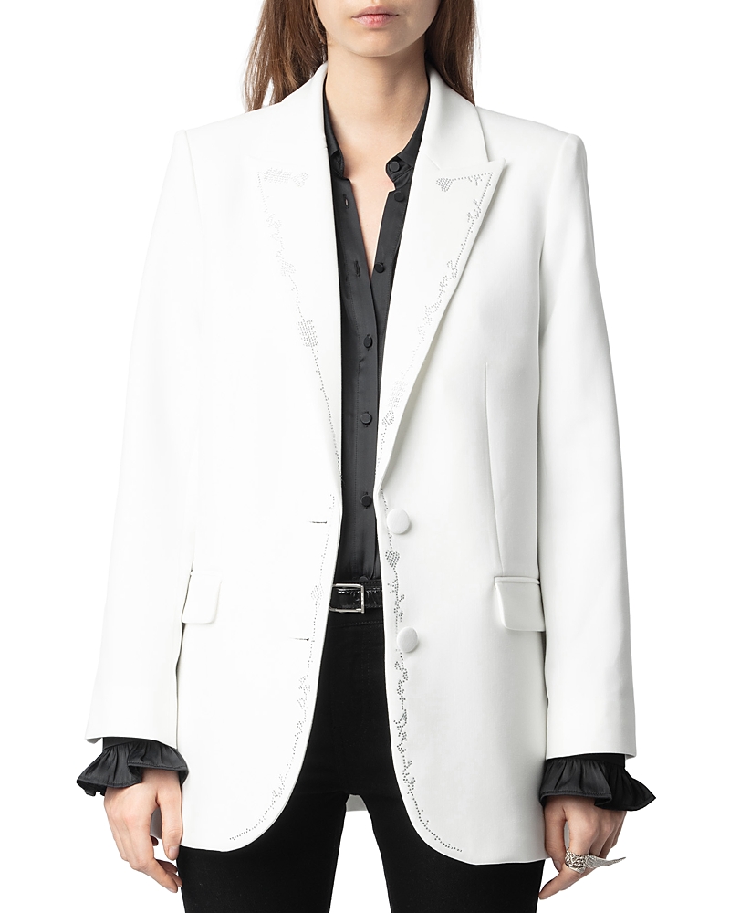 Zadig & Voltaire Viva Rhinestone Blazer