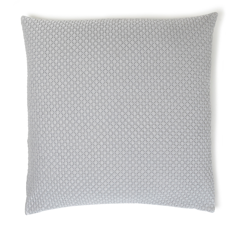 Frette Lux Waffle Decorative Euro - Exclusive In Grey Cliff