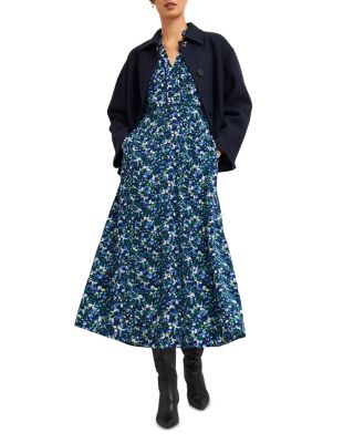 Iris Printed Midi Dress