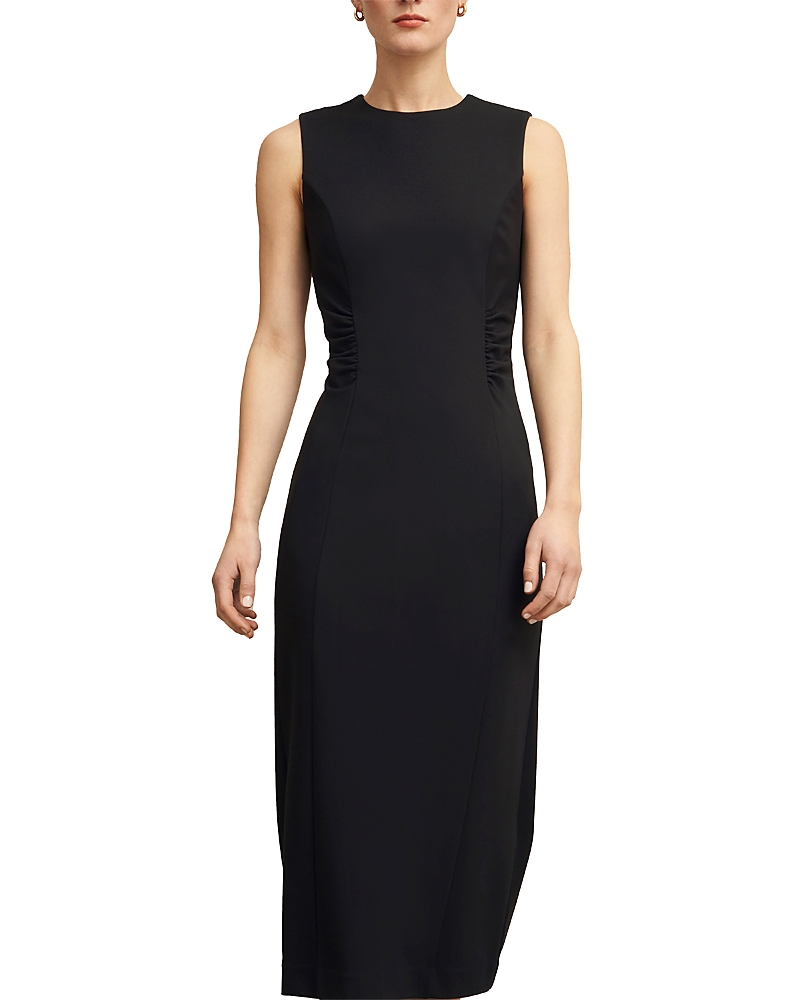 Hobbs London Hazel Ponte Dress In Black