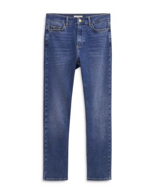 Macy Slim Leg Jeans in Mid Wash