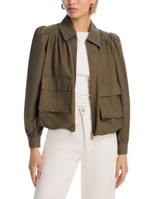 AQUA - Puff Sleeve Jacket - Exclusive