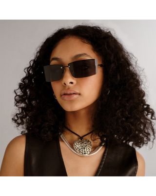 Alien Rectangle Sunglasses, 69mm