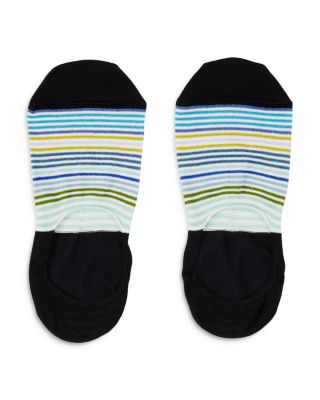 Stripe No Show Socks, Pack of 3