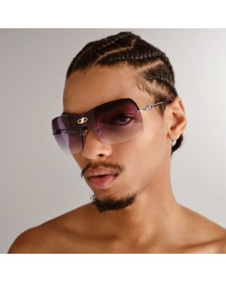 Parallel Universe Shield Sunglasses, 138mm