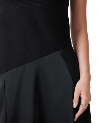 Pia Satin Midi Dress