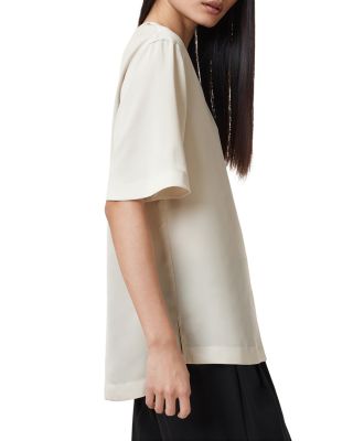 Amelie Satin Tee