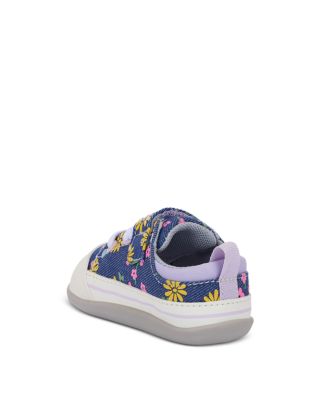 Girls' Stevie Mini Floral Denim Sneakers - Toddler, Little Kid