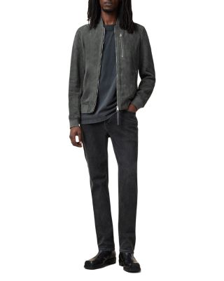 Kemble Suede Bomber Jacket