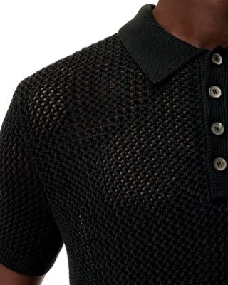 Tapia Wool and Linen Polo Shirt