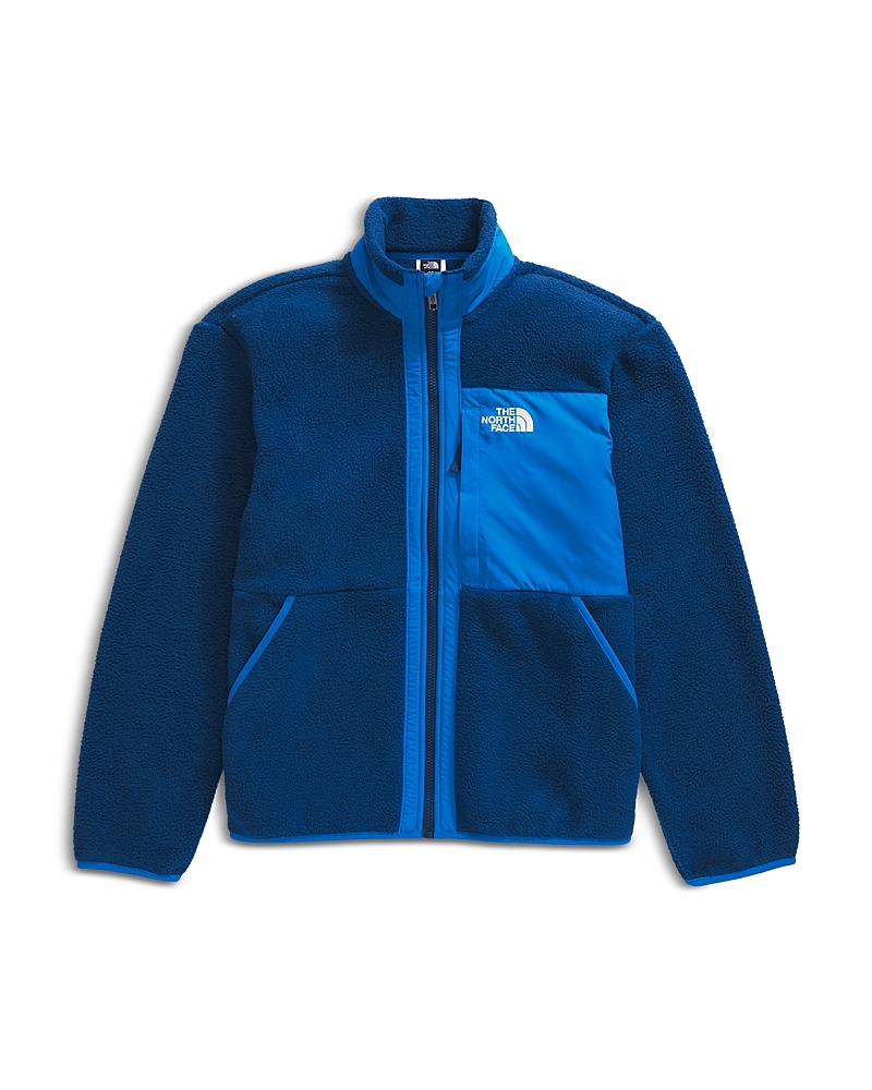The North Face Boys' Yumiori Full Zip Jacket - Little Kid, Big Kid In Blue Floral Print