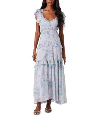 ASTR the Label - Mable Ruffled Maxi Dress