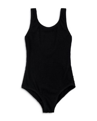 Limeapple - Girls' Crinkle One Piece Swimsuit - Big Kid