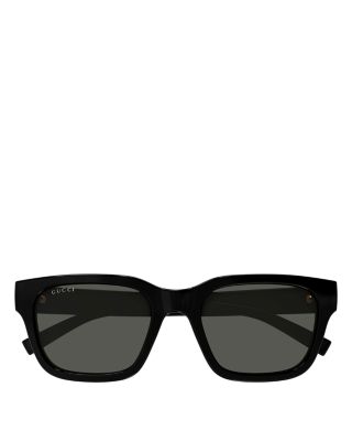 Lines Square Sunglasses, 55mm