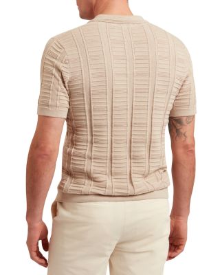 Ruzza Open Collar Polo Sweater