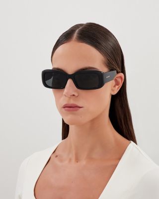 Rectangle Sunglasses, 55mm
