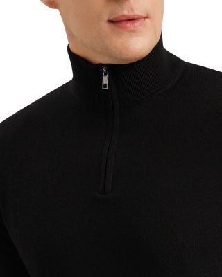 Merino Quarter Zip Sweater