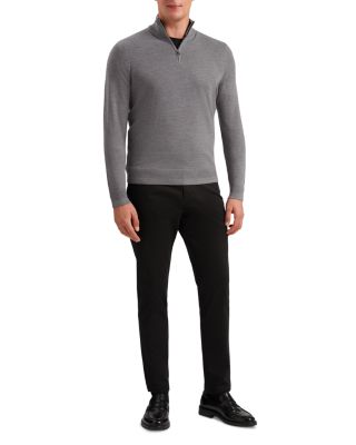 Merino Quarter Zip Sweater