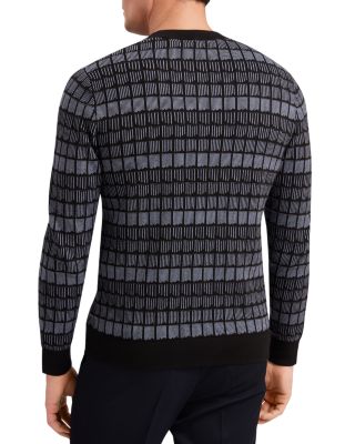 Osburn Crewneck Jacquard Sweater