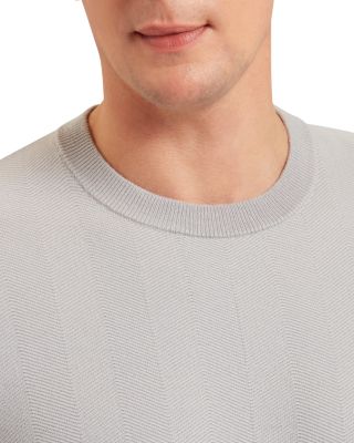 Jamals Textured Crewneck Sweater