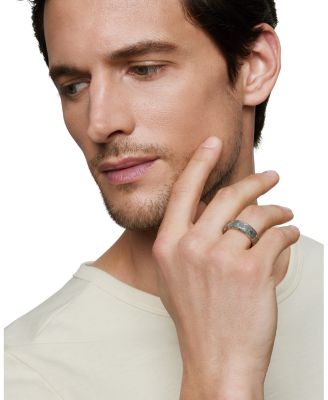 Men's Fused Meteorite Ring