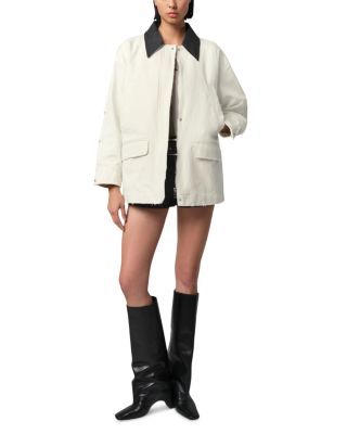 Clive Raw Denim Workwear Jacket